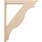 Ekena Millwork 5 1/2-in W x 34-in D x 42-in H Funston Trad Rough Cedar Woodgrain TimberThane Outlooker, Primed Tan OUTUR055X34X42FST04RCPR - alternate 2